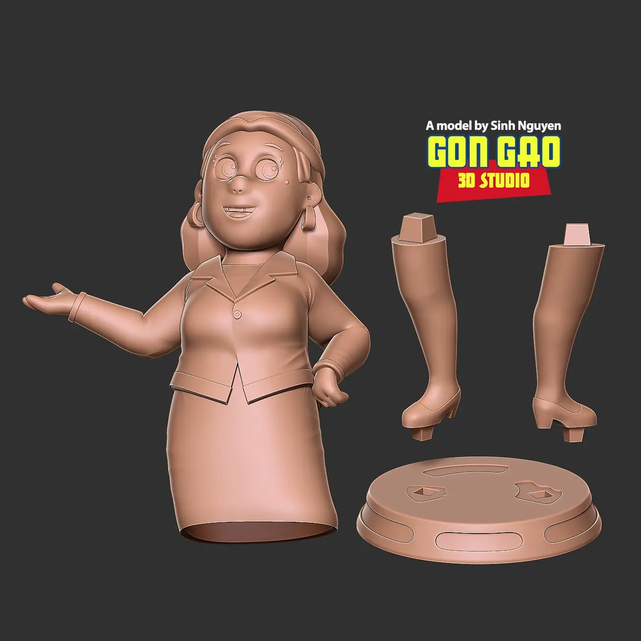 Mayor Goodway - Paw Patrol Fanart