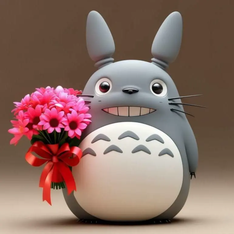 totoro flowers