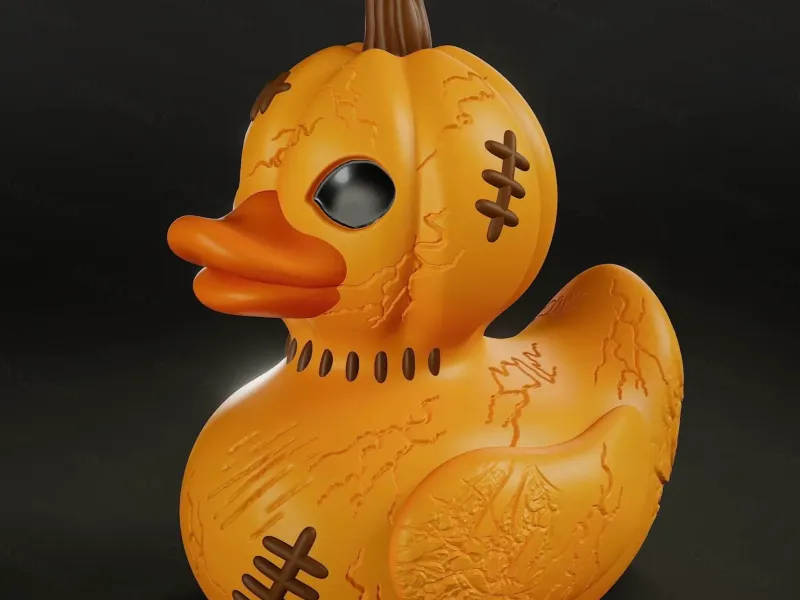Canard d'Halloween