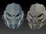 Megatron mask - Transformers - 3D print-4