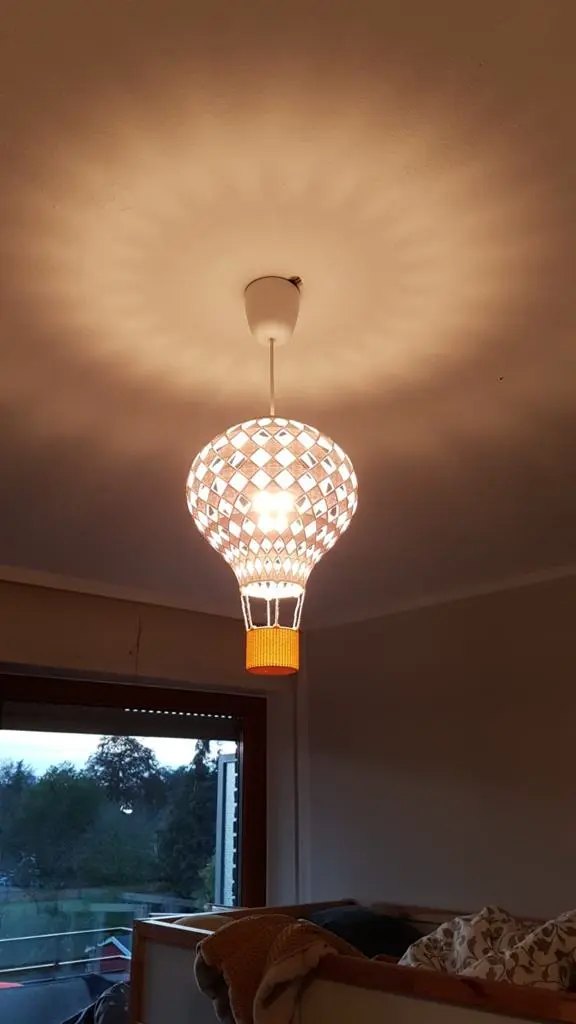 Lampe pour montgolfière