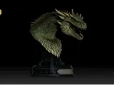 Vermax Bust STL House of the Dragon 3D Print Sculpture Model-1
