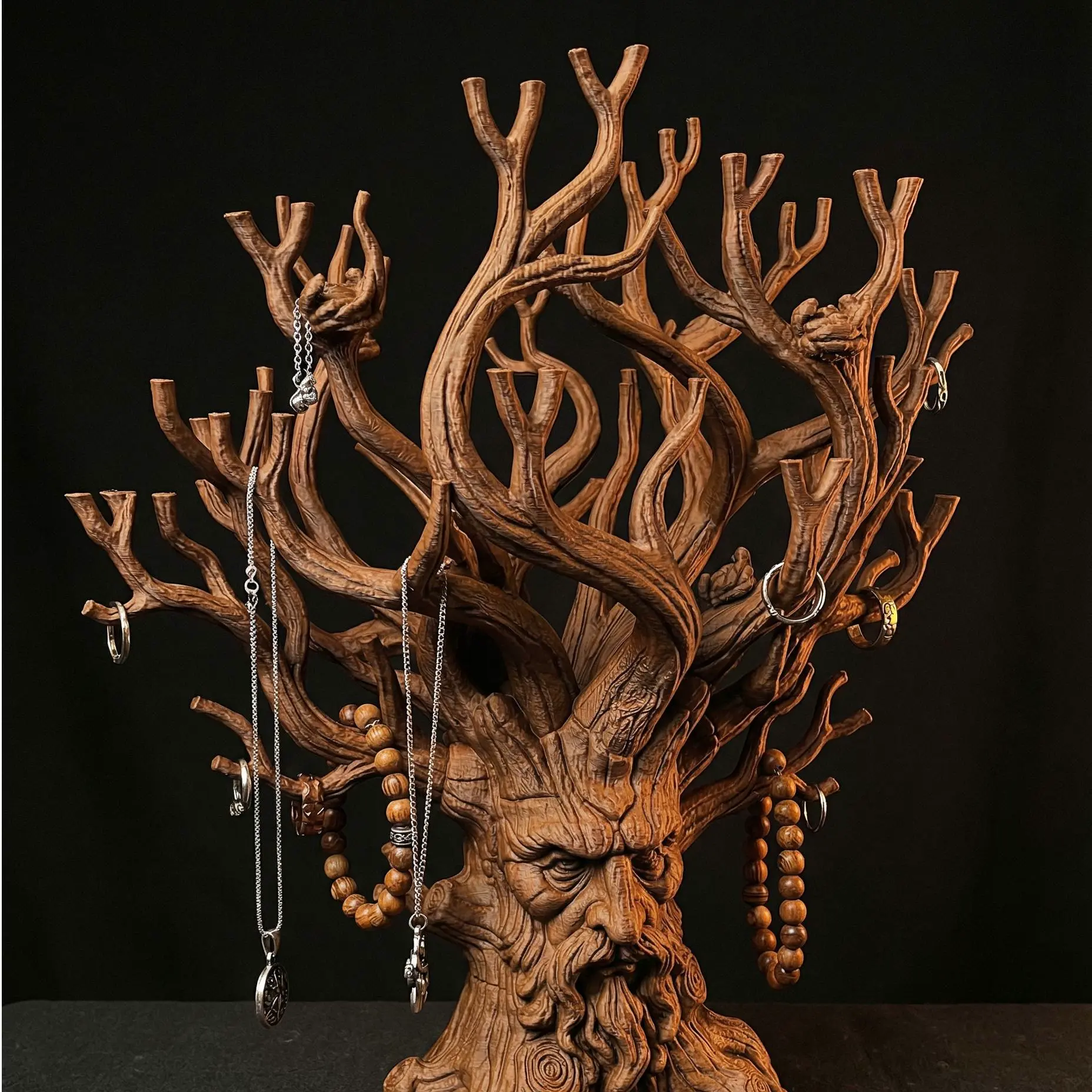 Ent Tree Man Jewelry Stand | Nature Spirit Accessory Holder