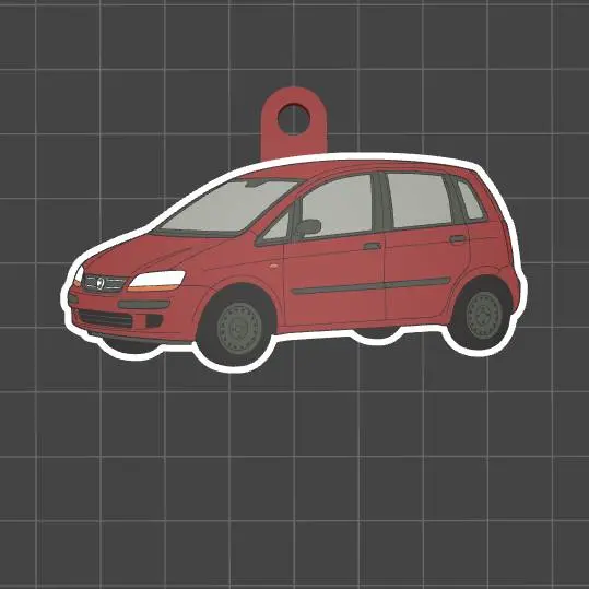 Fiat Idea Keychain