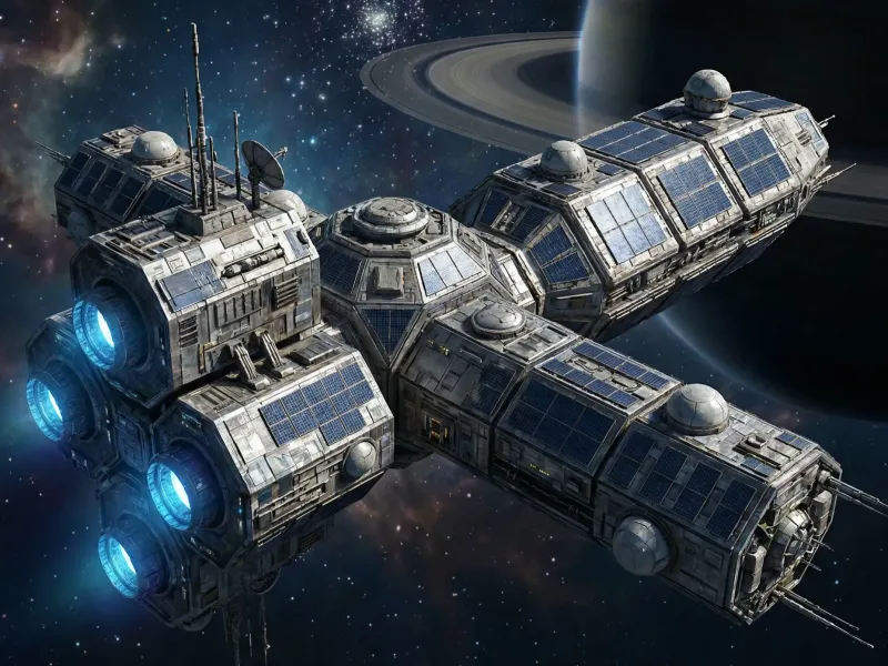 Interstellar ship Hueforge