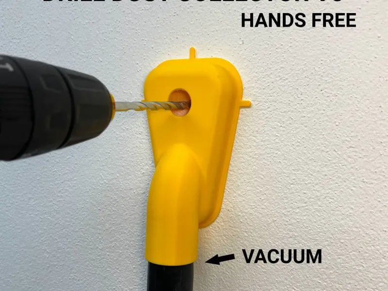 Drill Dust Collector and Guide V5