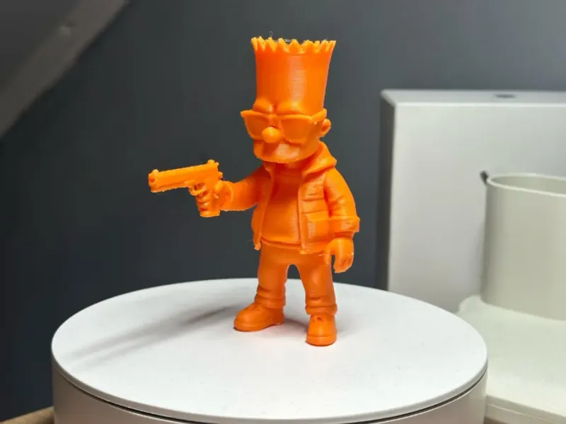 Gangster Bart Simpson