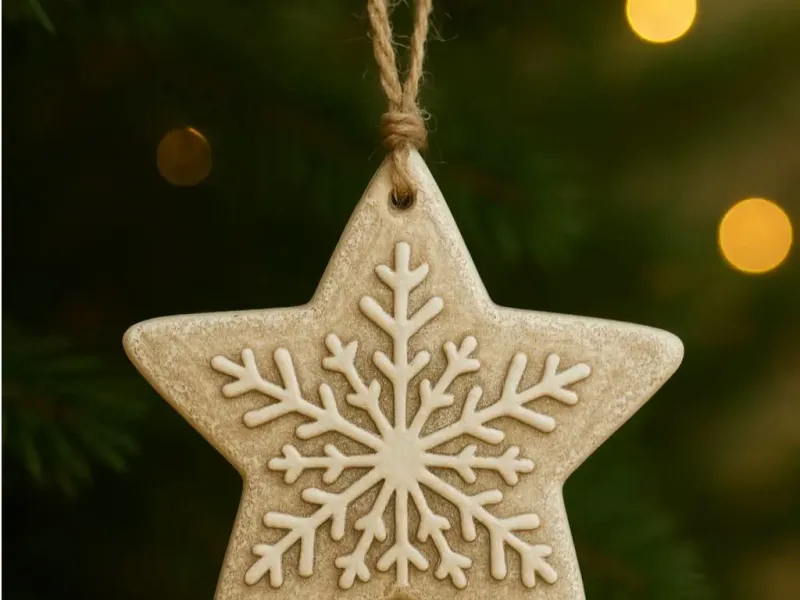Star Christmas Ornament