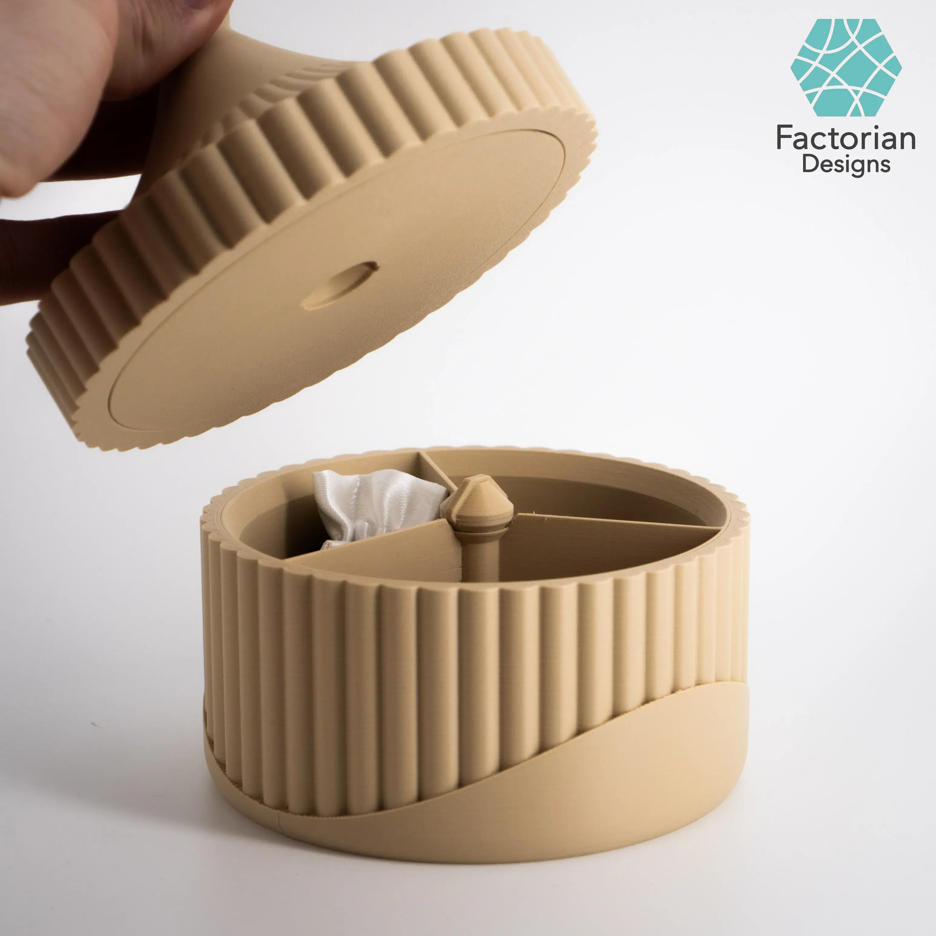 Dual Secret Jewelry Box 3D Print File | Storage Box Aurelia
