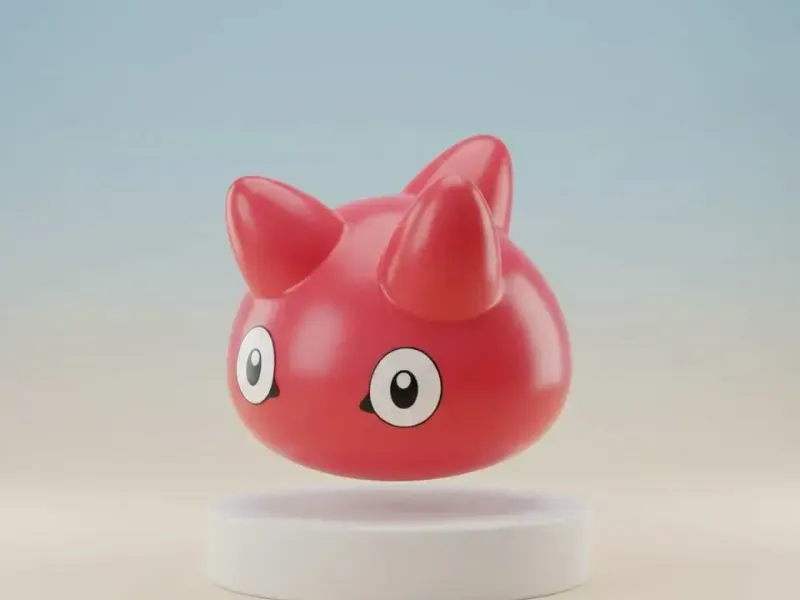 Punimon Digimon Creature Model