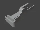 Ender3 S1 Pro extruder cable side mount-1
