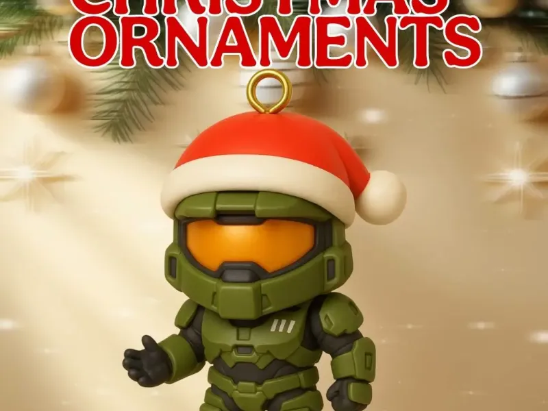 Master Chief Halo Christmas Ornament