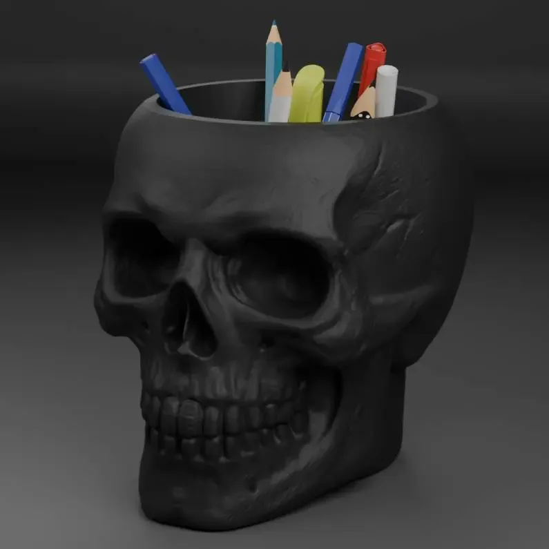 Skull Tool Holder – Halloween Edition