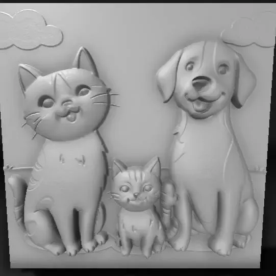 puppy and cat 2