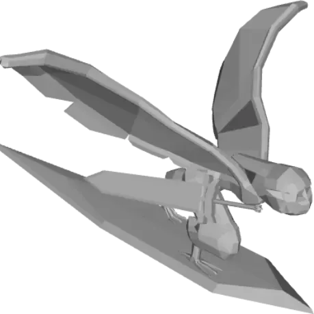 Harpy with a Sword