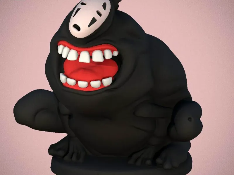 No-Face - Kaonashi - Spirited Away (3MF READY) Chihiro