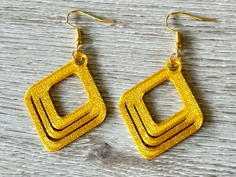 Diamond earrings 2