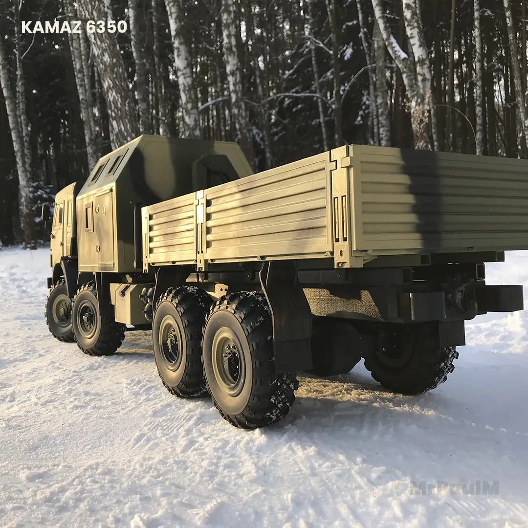 КАМАЗ 6350 8х8: спецификация материалов и руководство по сборке