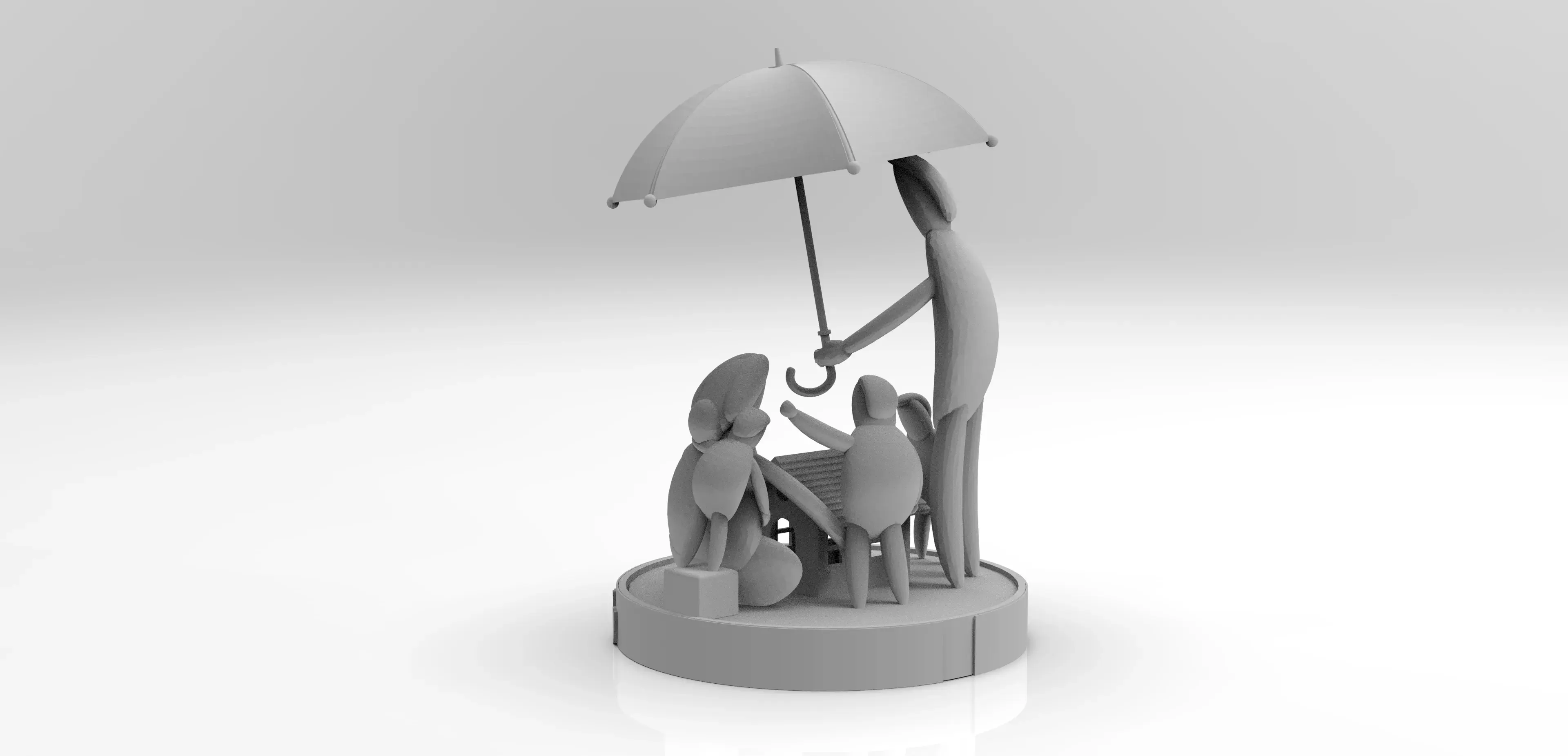 "Mom with Family"