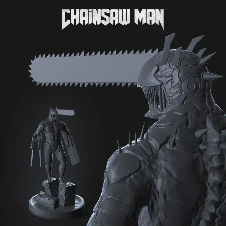  Chainsaw Man full demon form (Pose 2)
