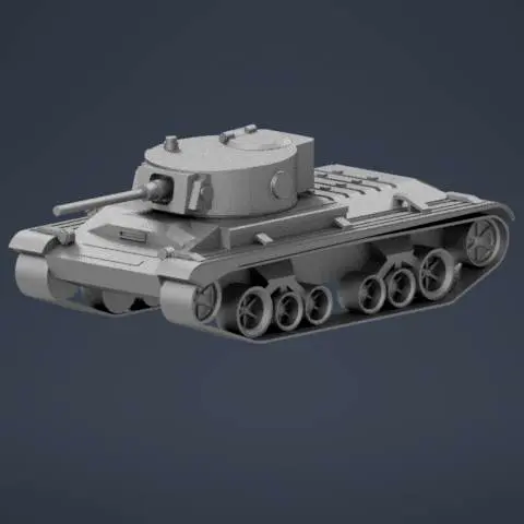 Valentines tank (simplified)