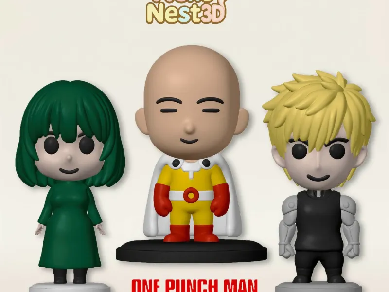 One Punch Man – Trio Chibi