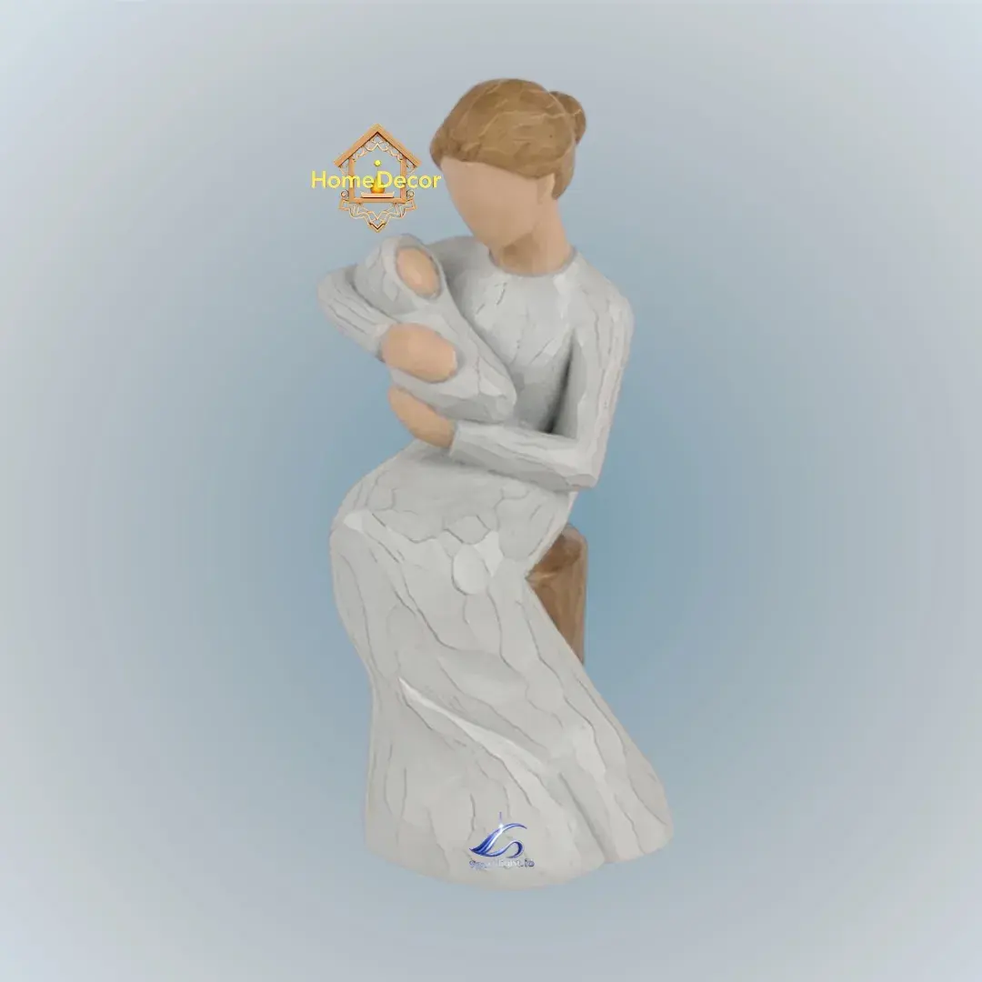💖 Happy Mother’s Day Sculpture – A Tender Tribute in 3D 🌸✨