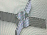 B45 4 fin holder-0