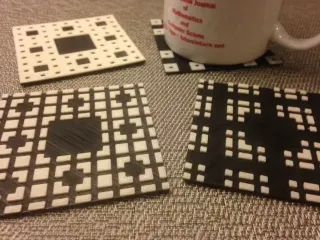 Menger Coaster Set