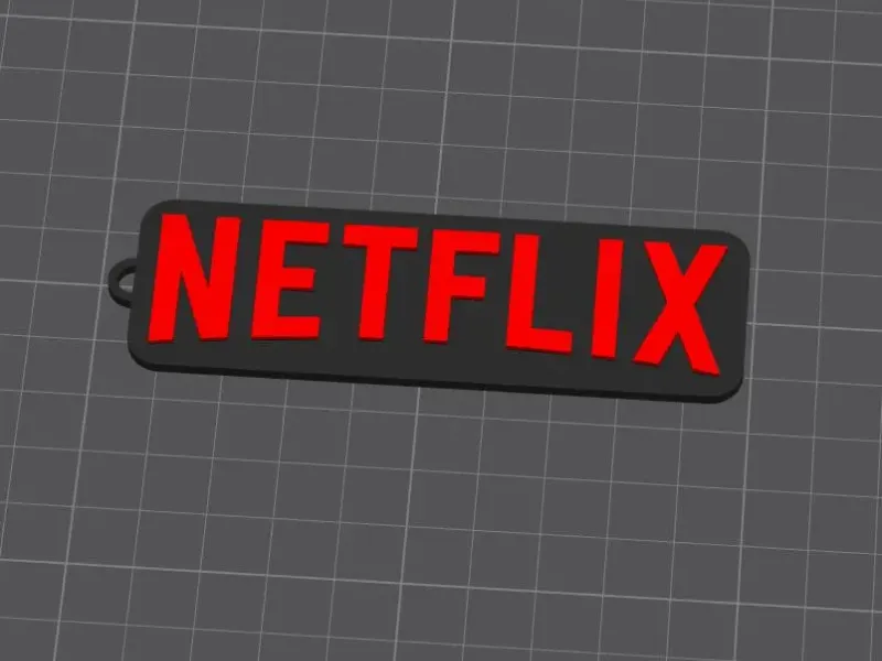 Netflix keychain