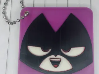 Raven Teen Titans Keychain