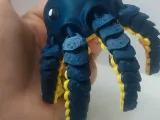 🐙💙 Articulated Flexi Octopus-5