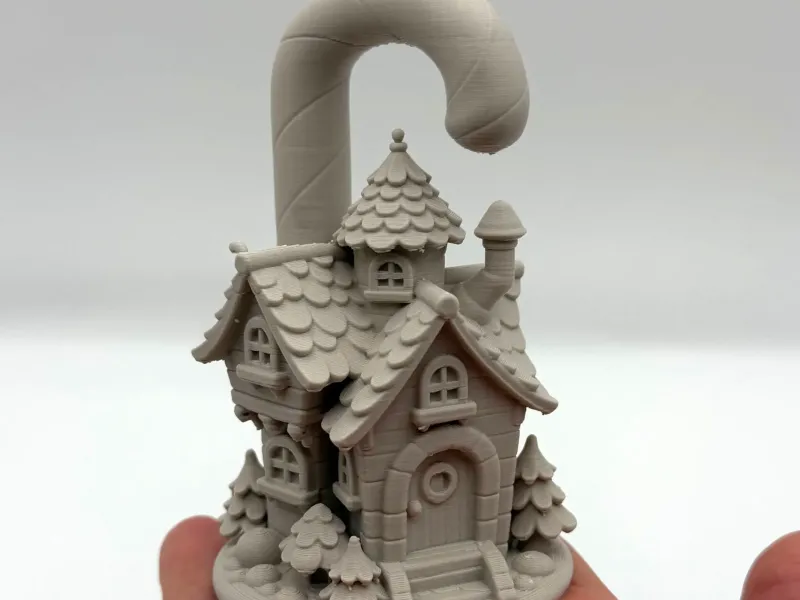 Maison de Fée en Canne de Bonbon