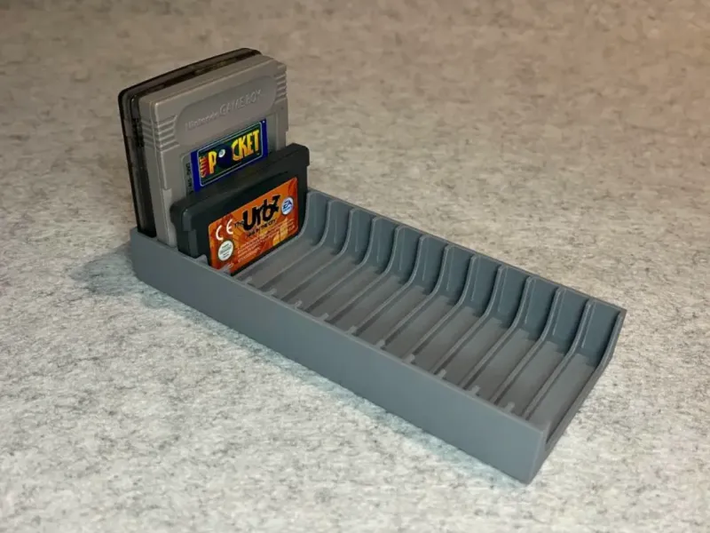 Support pour 15 cartouches Gameboy