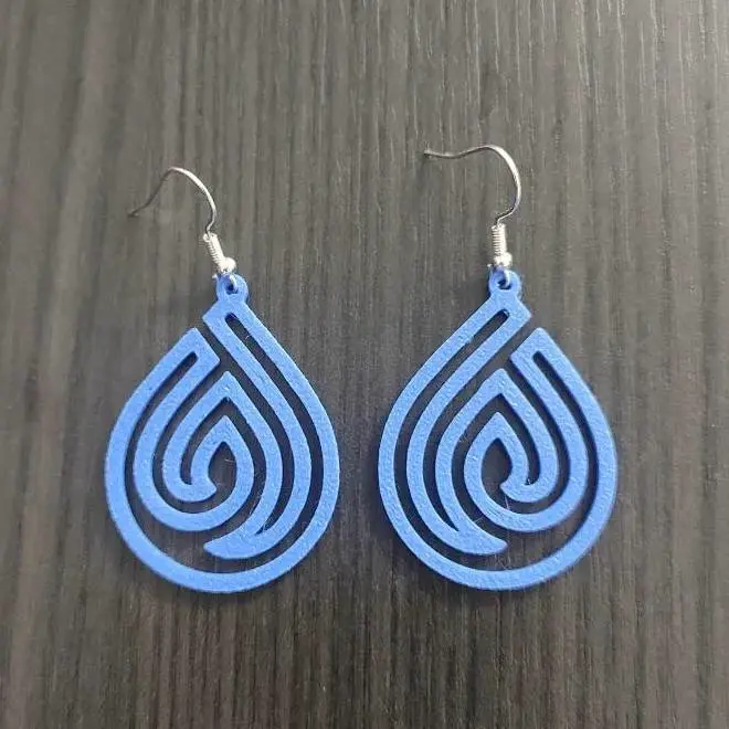Ocean Spiral - Earrings