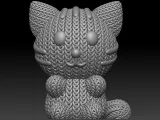 Knitted Cat-4