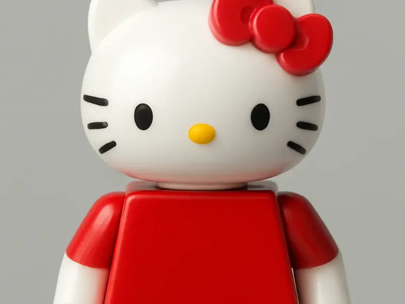 Hello Kitty Lego Figure