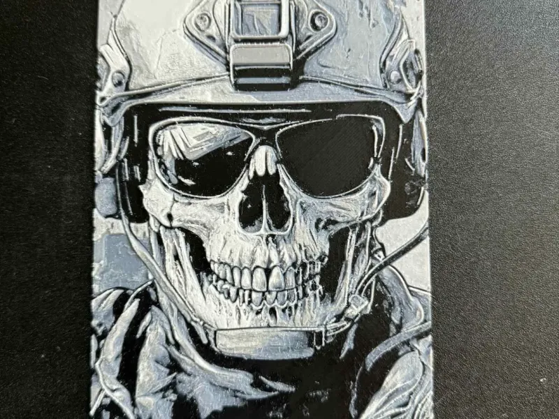 Call Of Duty Ghost COD Hueforge Art