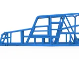 Frame of Dwarf car Scale 1:25-6