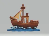 Benchy et vagues-1