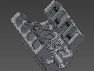 V8 engine