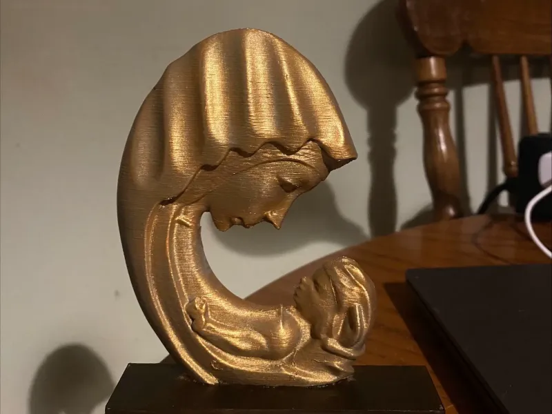 Our Lady and the Child Jesus Plaque