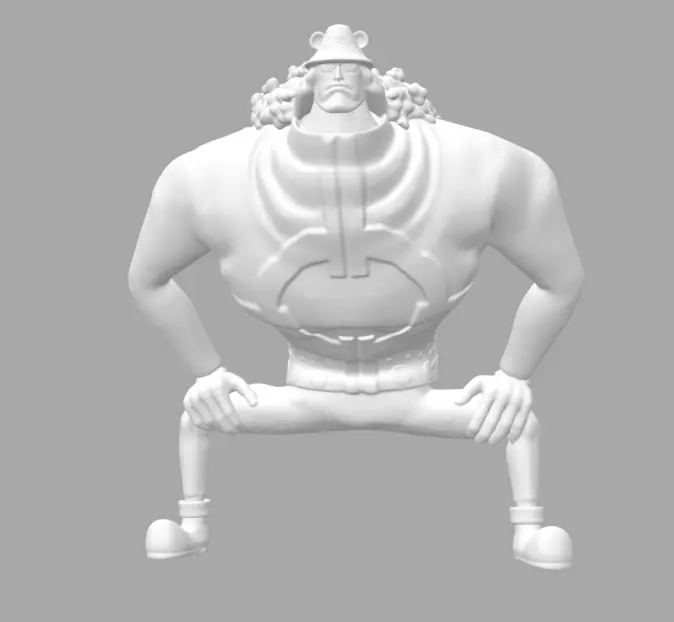 Bartholomew Kuma One Piece 3D STL File