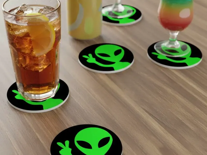 Cup Holder Chill Alien