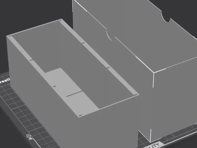 Magic 3 Compartment Box