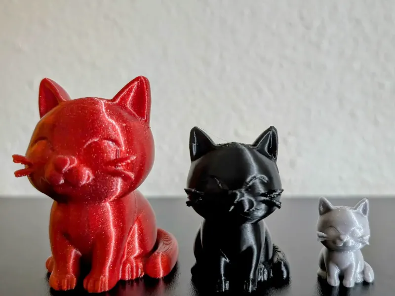 Lucky Smiling Cat – Fast, Fun, and Adorable Print