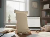 cellphone stand parchment / graduated diploma-1