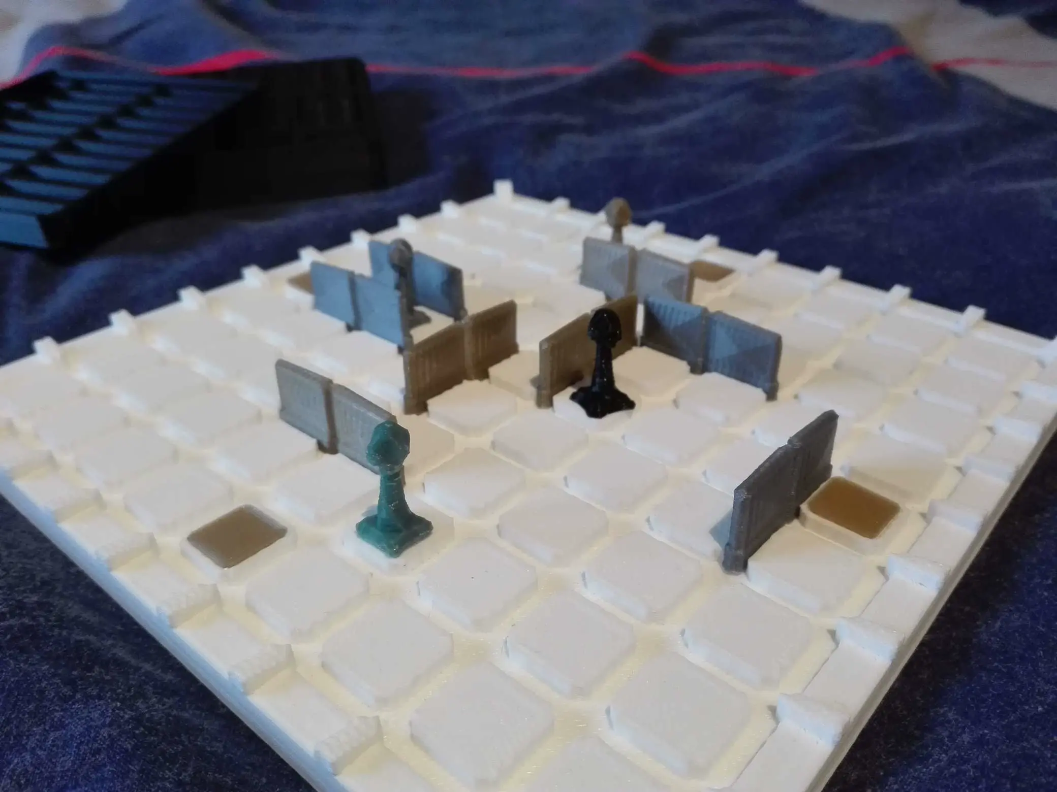Quoridor strategy board game for 2-4 players