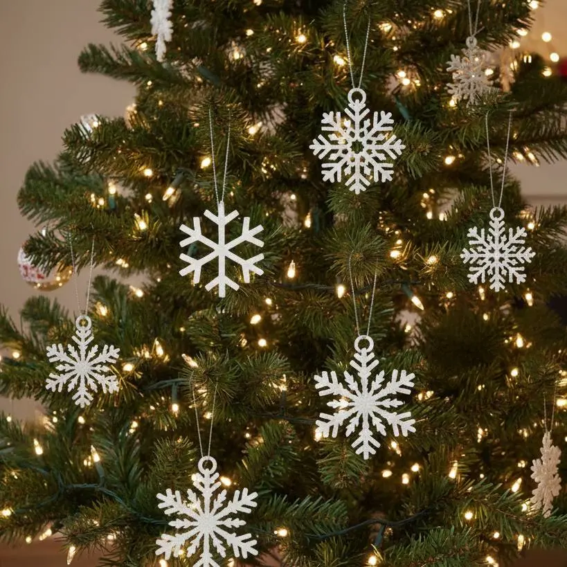 Decorative Snowflakes for a Christmas Tree / Fast Print