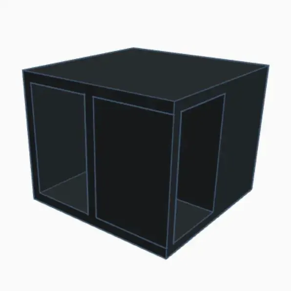 Square Spinning Shelf